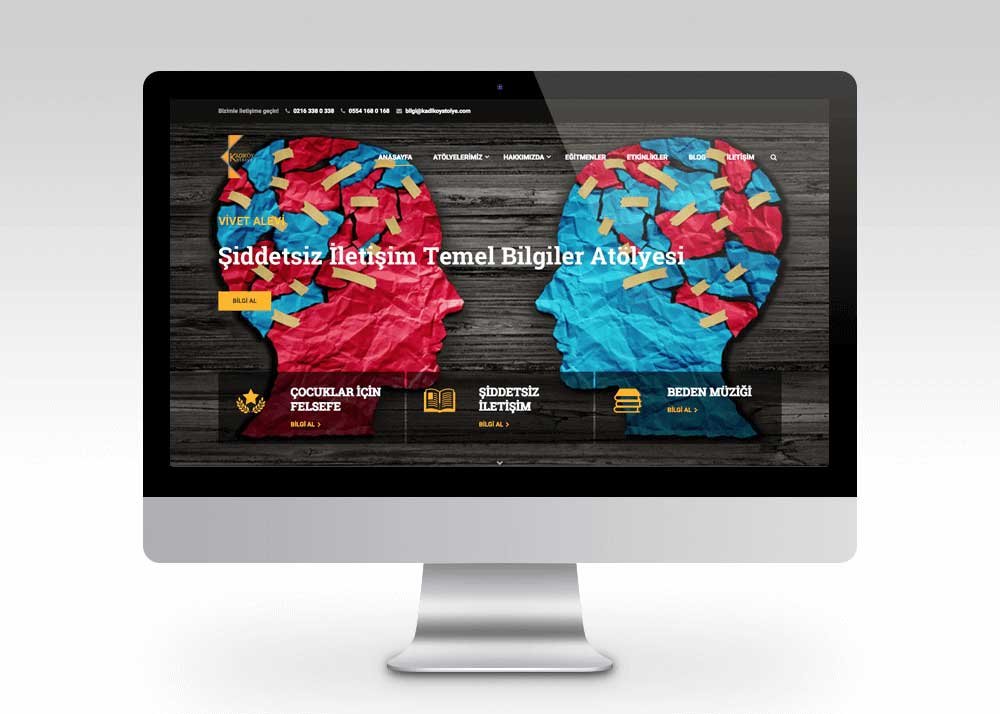 Atolye Kadikoy 18 Online Eğitim Web Sitesi